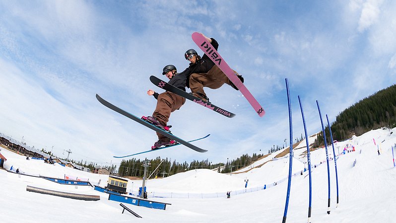 Estrid Fahlén och Axel Burmansson. Foto: Daniel Bernstål.