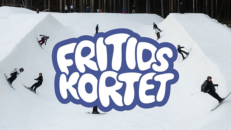 Bakgrundsbild: Daniel Bernstål. Logga: Fritidskortet.